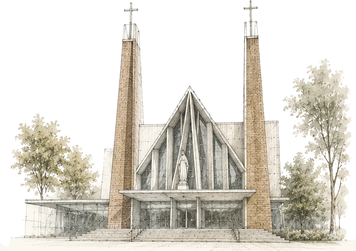 Ilustración de la capilla