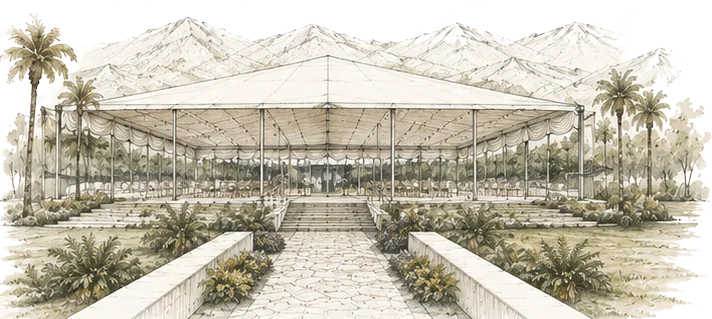 Ilustración del jardín